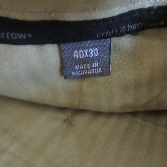 Vintage Mens Dress Pants Croft & Barrow Size 40 X 30 - Picture 9 of 15